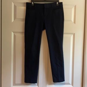Navy Sloane Fit Pants | Banana Republic
